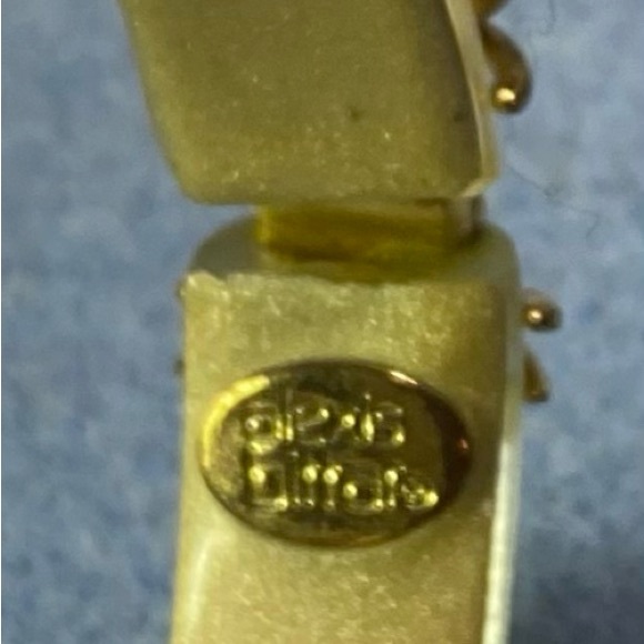 Vintage Alexis Bittar lucite bangle - Picture 7 of 8